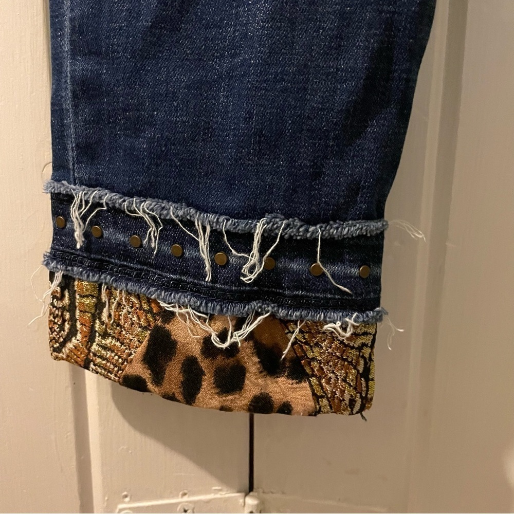 CHICOS so slimming girlfriend ankle jeans size 0 regular Like new - Picture 5 of 9